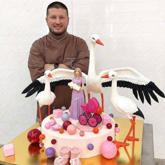 Скриншот страницы кондитера