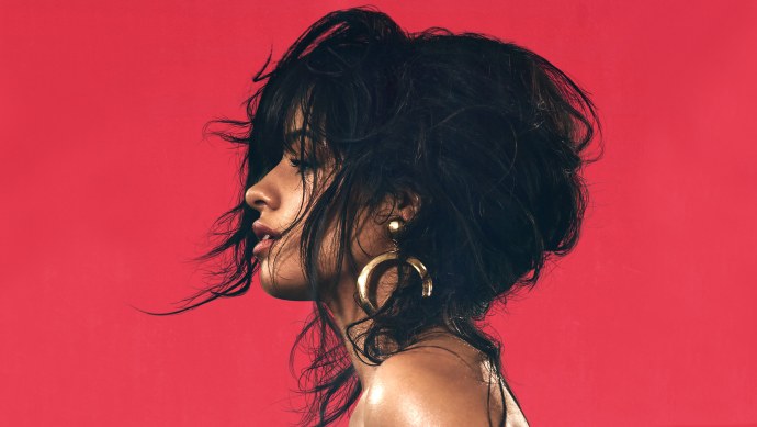 Camila Cabello in White Cutout Catsuit – performs for Verizon up at the Fillmore Miami Beach