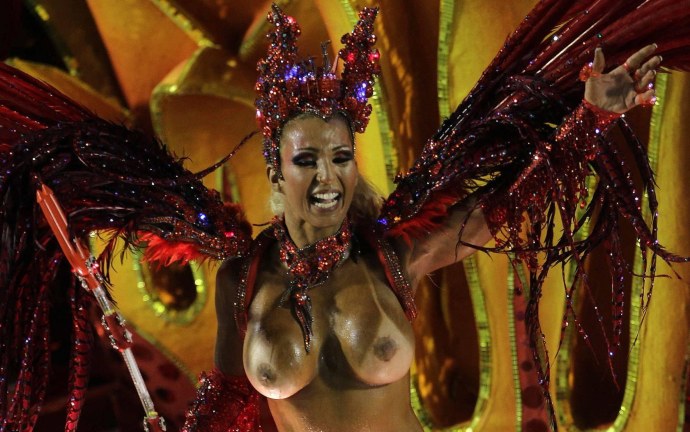Голый карнавал Бразилия 1986
