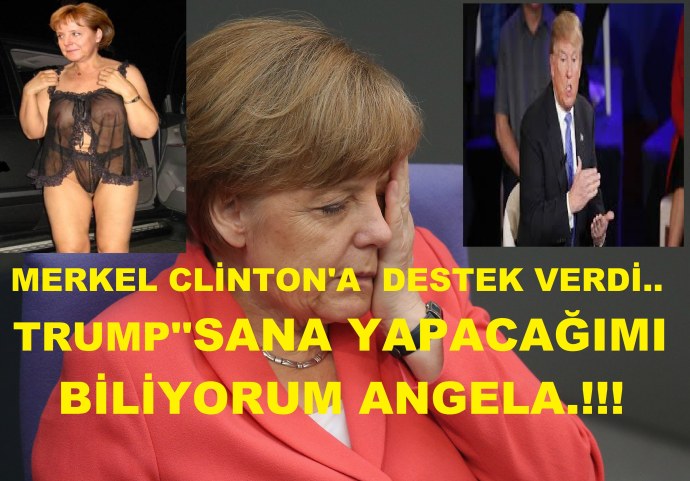 Ангела Меркель нудистка