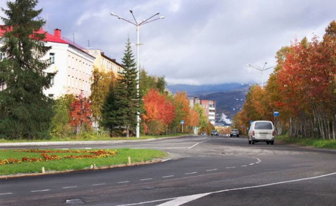 Апатиты осень