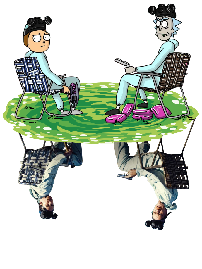 Rick and Morty Breaking Bad