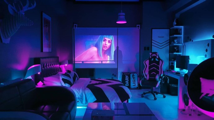 Akali League of Legends неон хентай