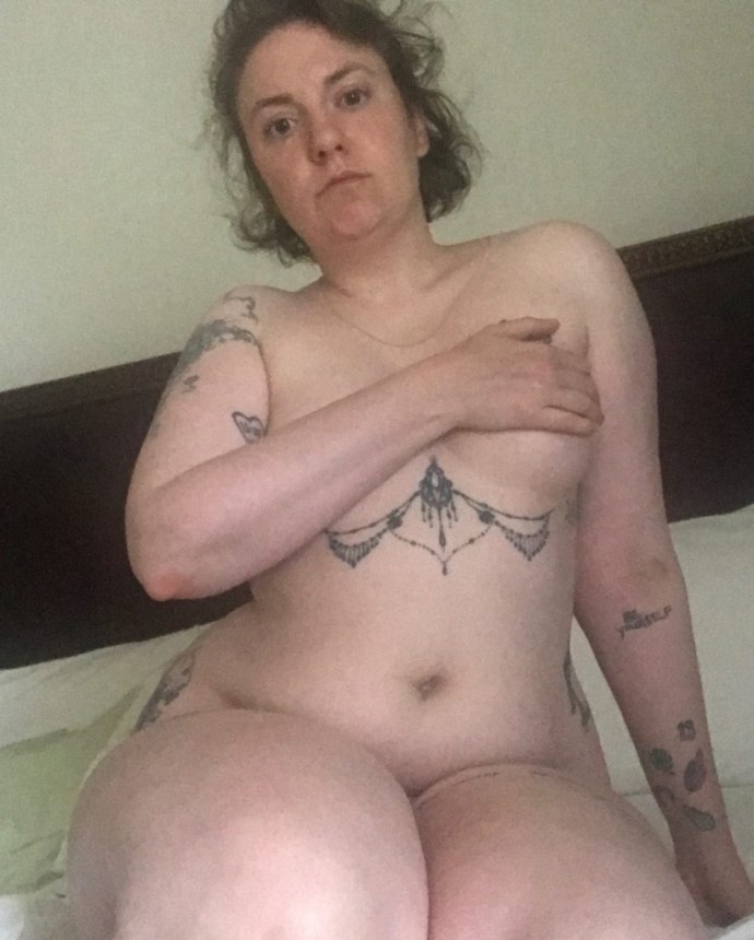 Лина данэм фотосессия ню