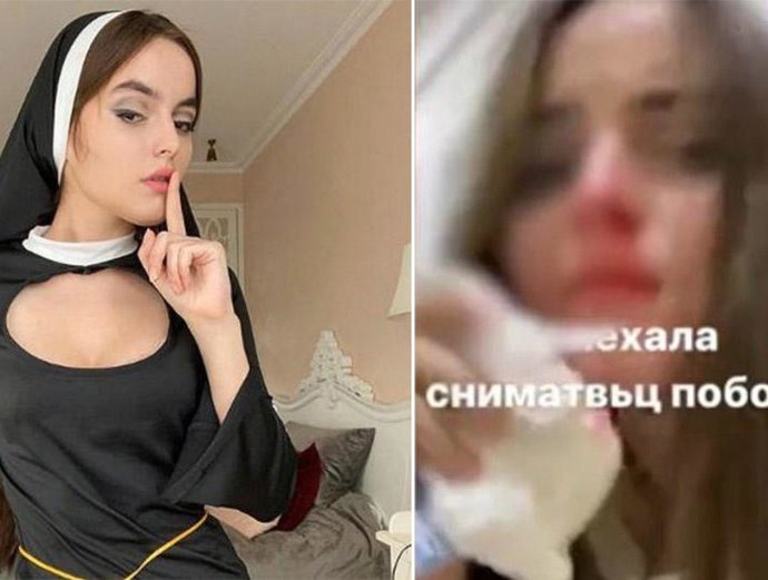 Яна Леонова тик ток монашка