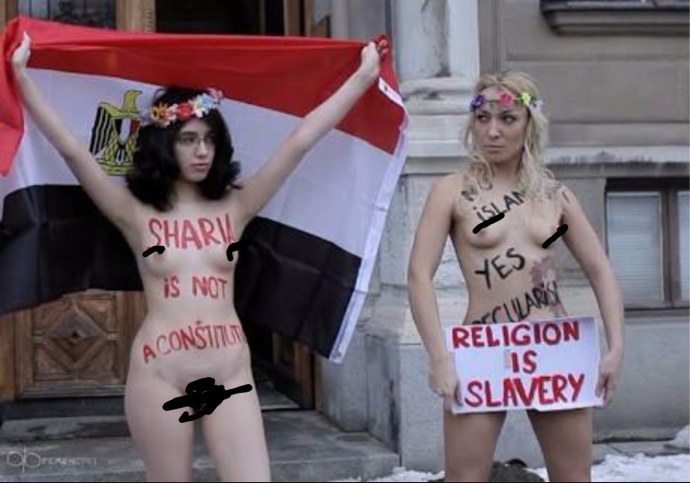 Украинские голые активистки