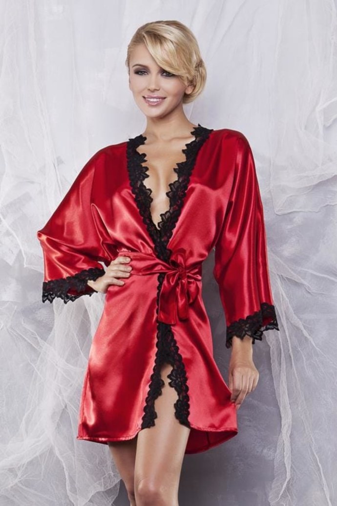 ЗWA Sonnet Silk-Robe .optimale-Titten