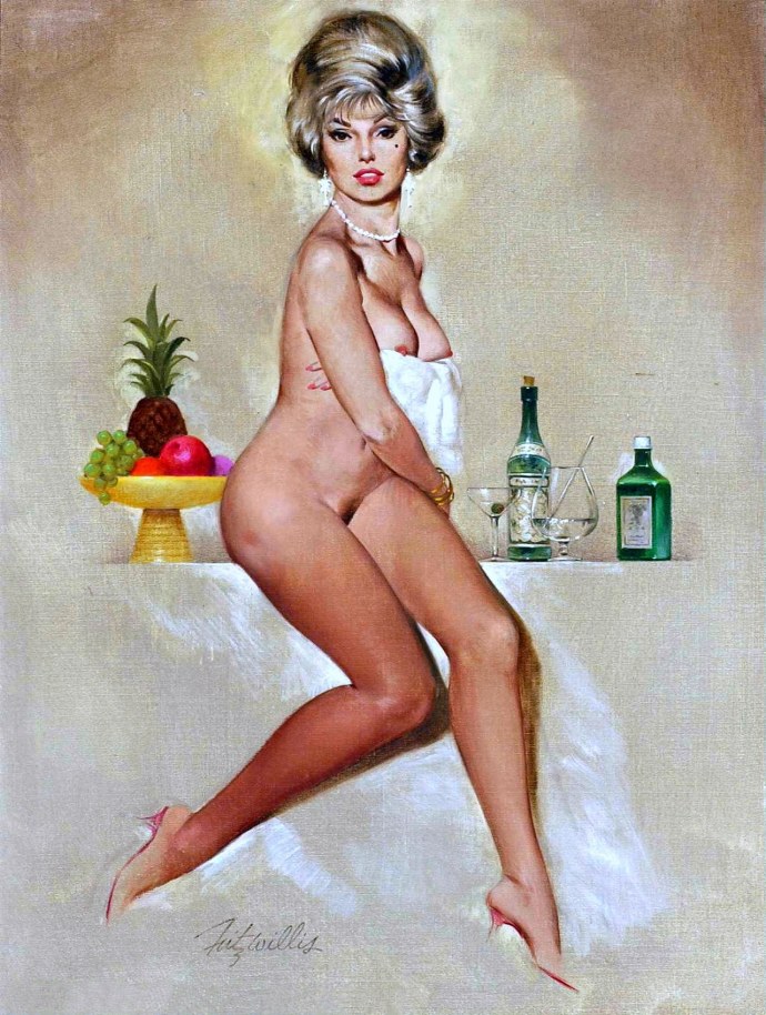 Эротическая фотосессия в стиле Pin up