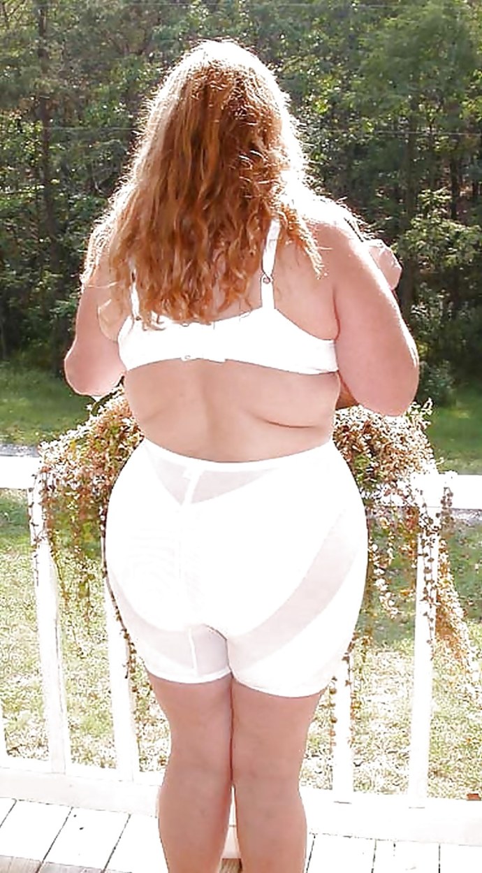 Блестящие панталоны girdle bbw