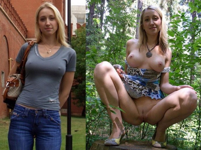 Женщины без одежды и без трусов