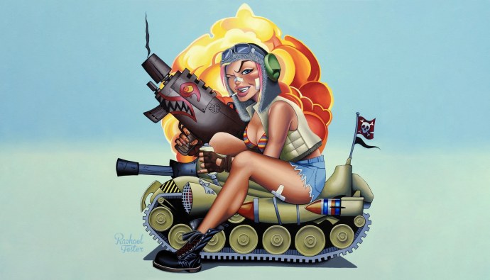ИС-7 World of Tanks в ангаре