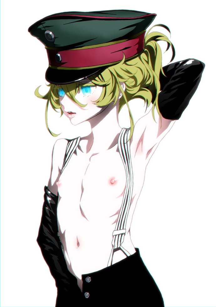 Youjo Senki Таня хентай футджоб