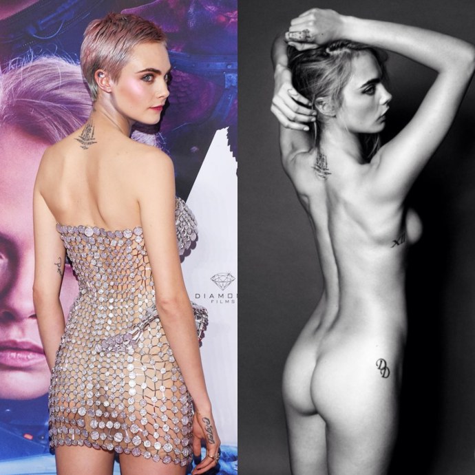 Кара Делевинь голая nude