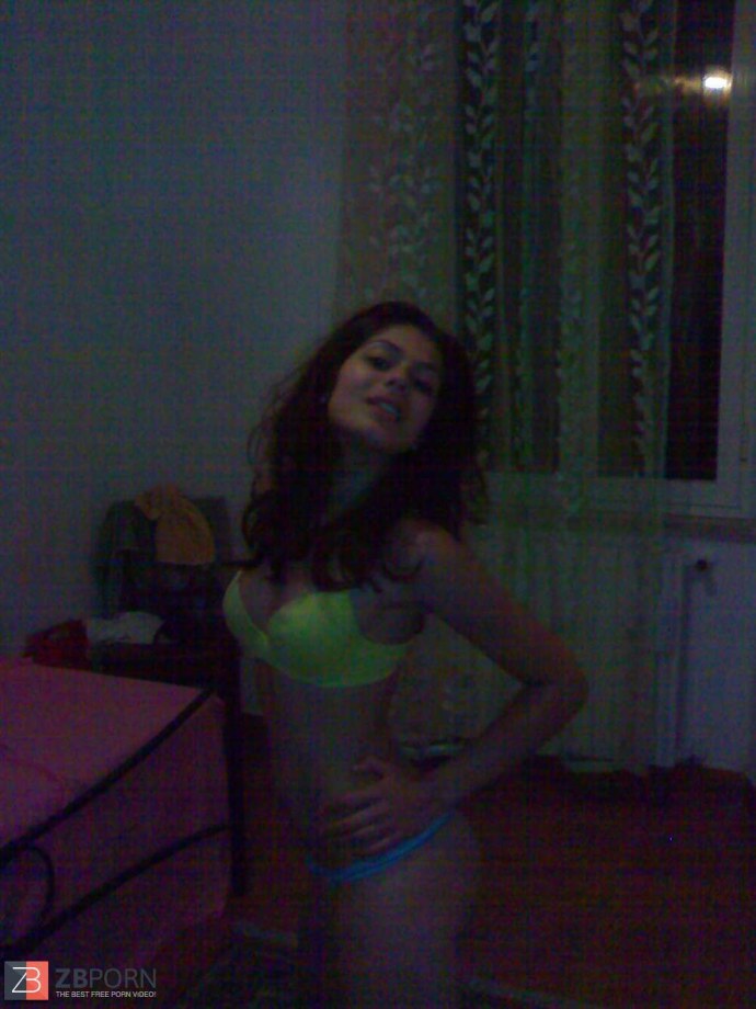 Elena Rotter shows her Fine tits in many locations photos
