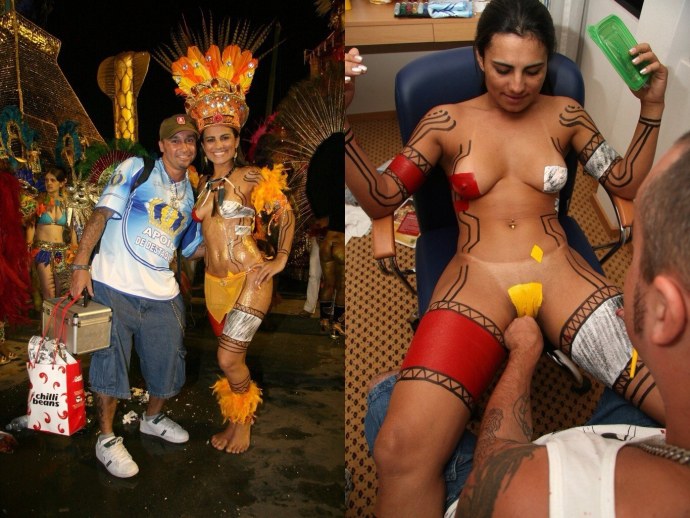 Голые бразильянки Brazilian Carnival 2020