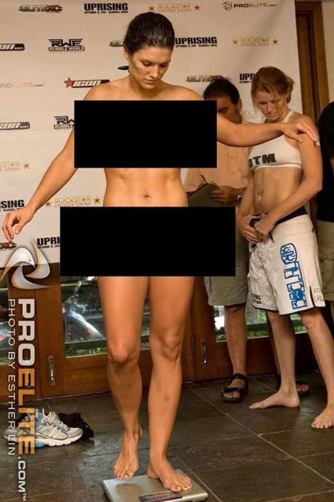 Gina Carano Beach
