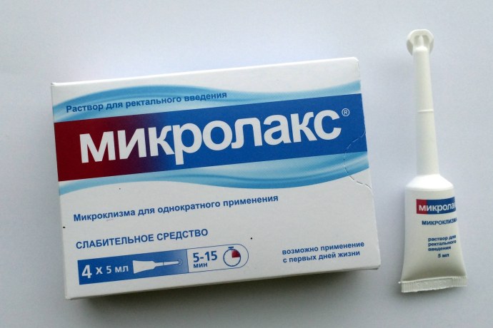Одноразовая клизма микролакс
