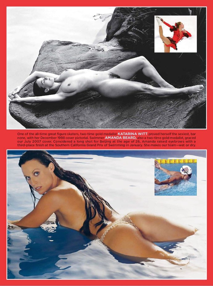 Катарина Витт журнал Playboy