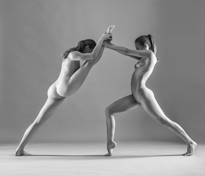 Naked gymnast балерина Ирина