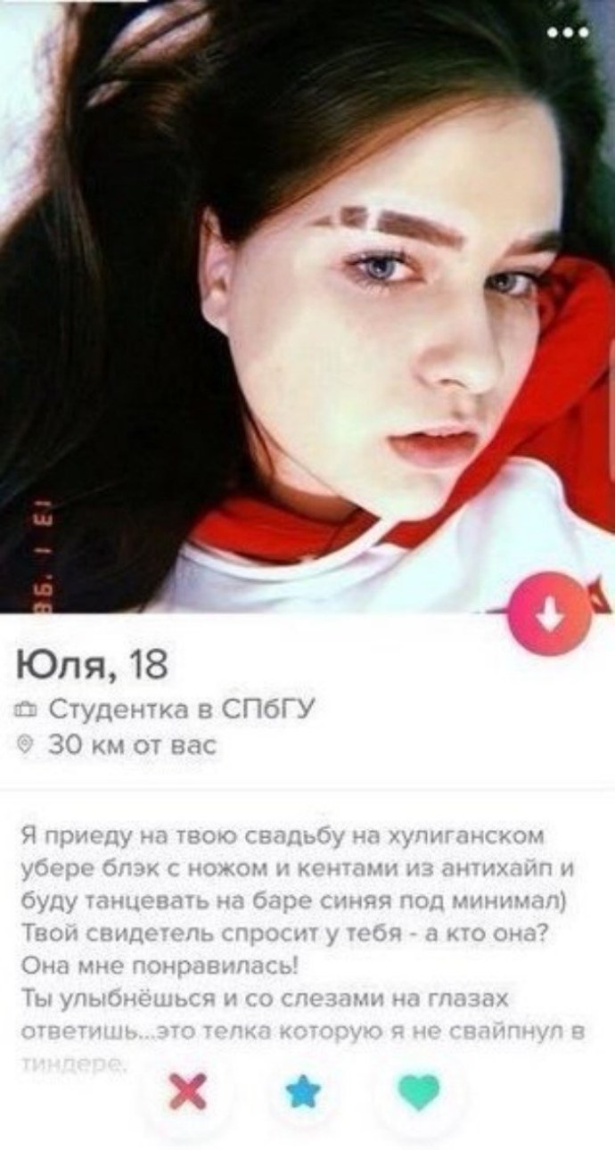Тиндер анкеты девушек
