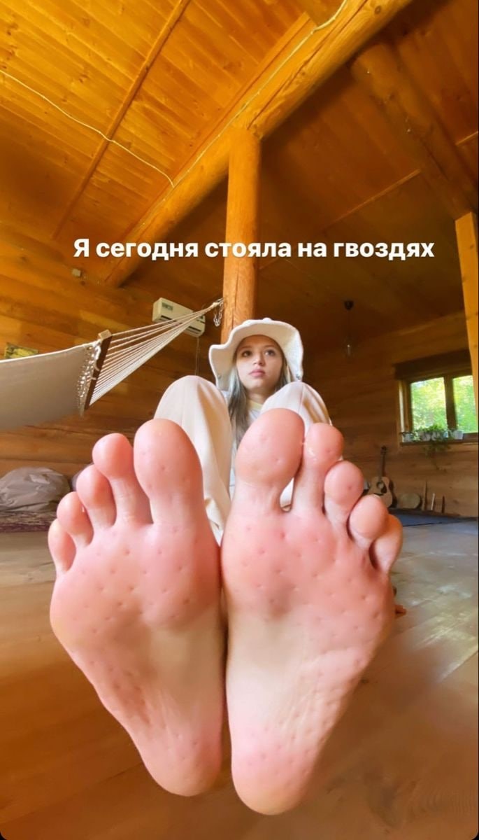 Ножки Юлии Гаврилиной