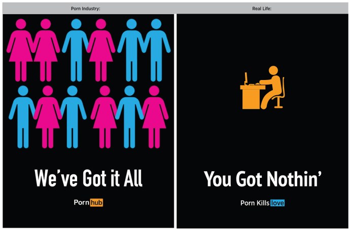 Рекламная кампания PORNHUB