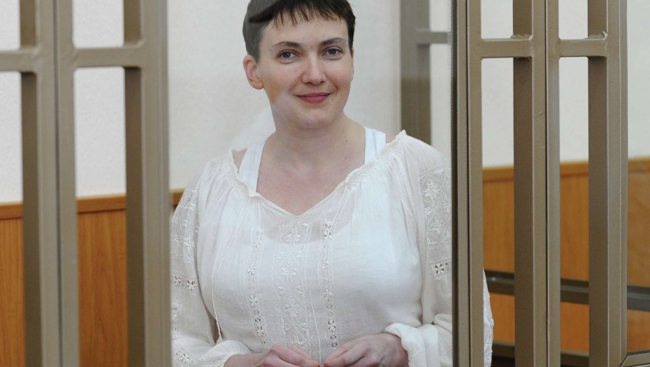 Надя Савченко растолстела