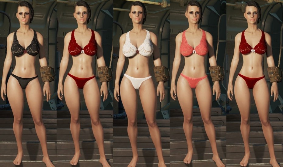 Fallout 4 бельё CBBE
