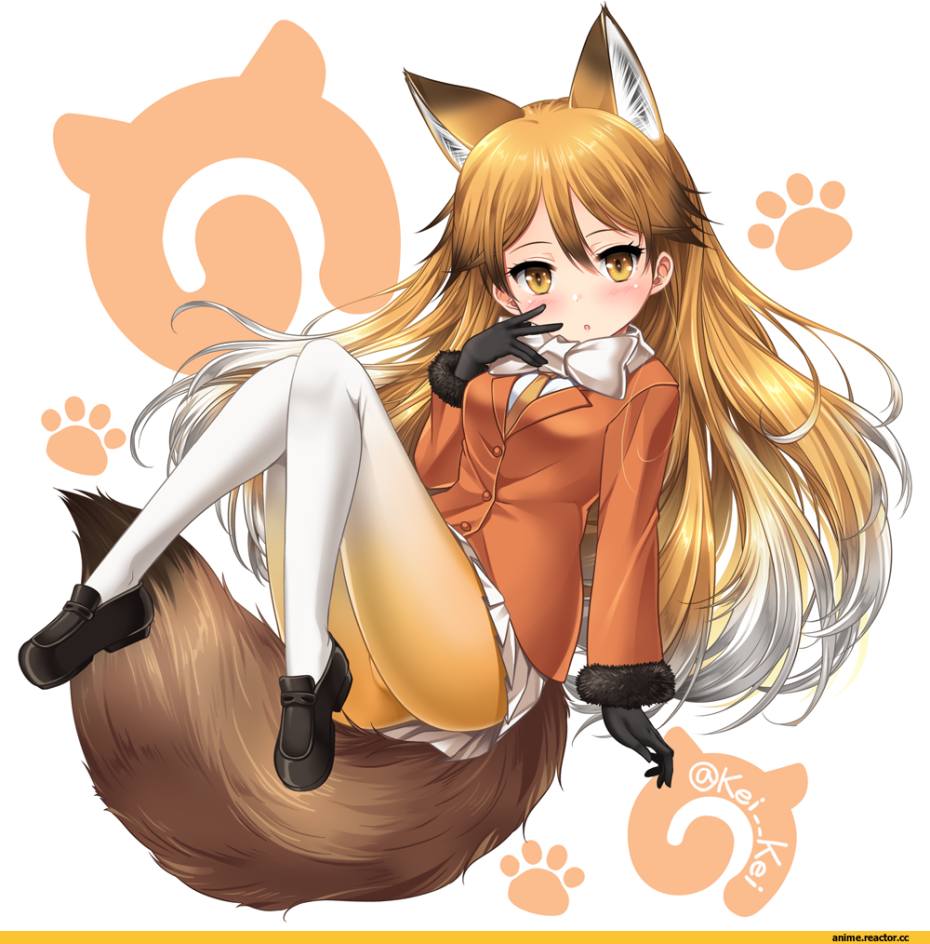 Китсуне Lolli Фокс Kemono