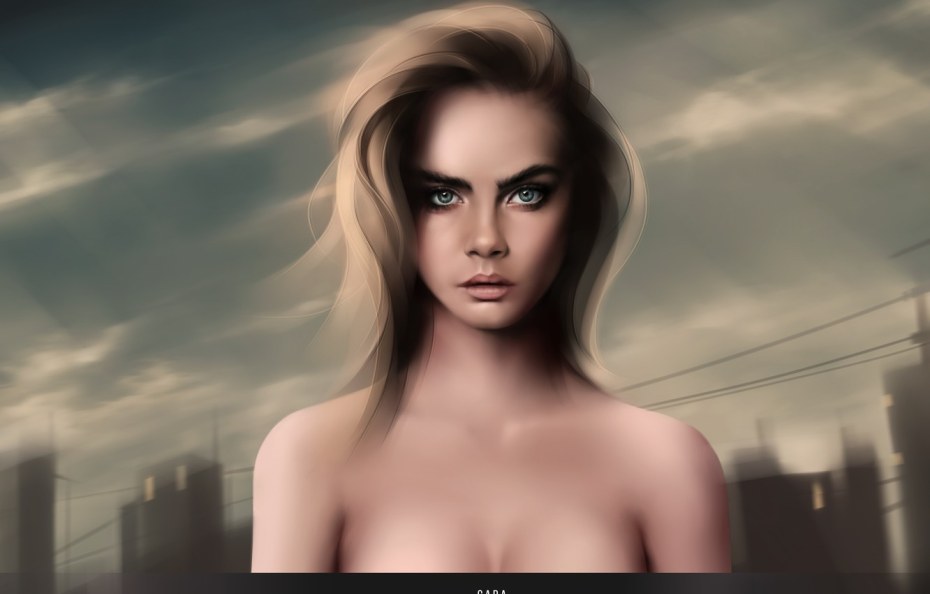Cara Delevingne топлесс
