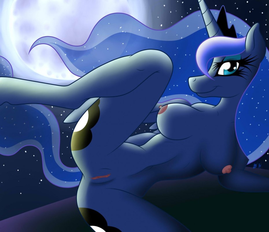 My little Pony Princess Luna хентай