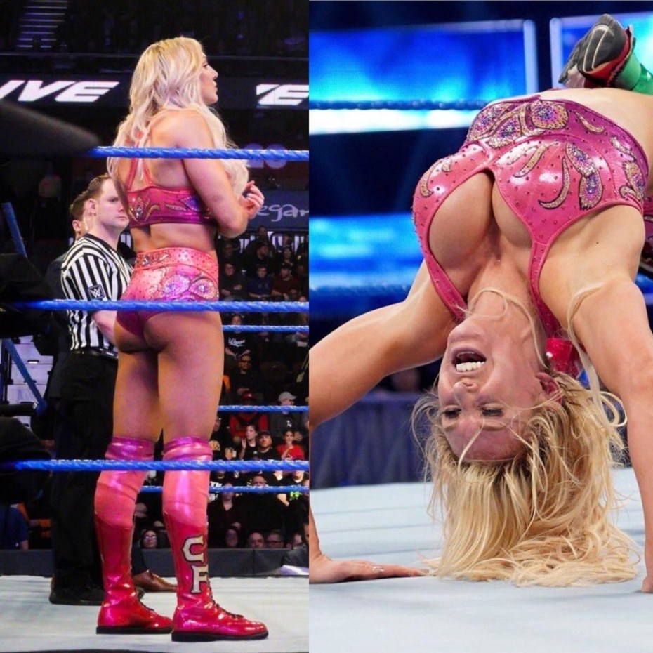 Голые женщины из WWE Шарлотта