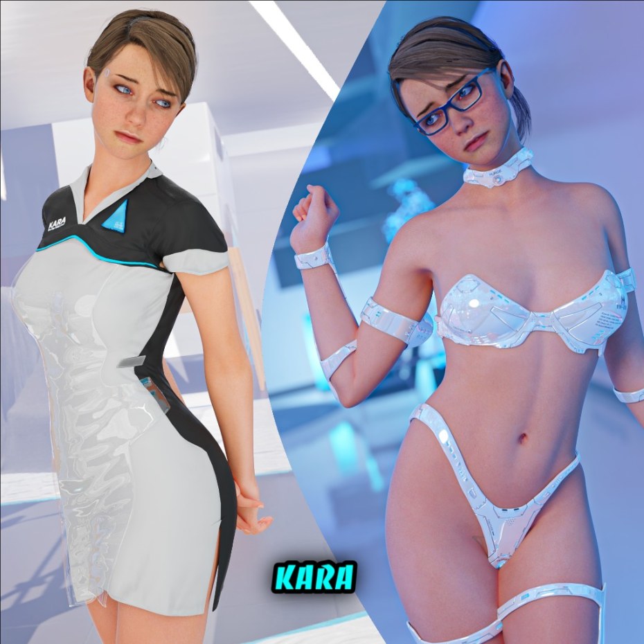 Detroit become Human Хлоя хентай