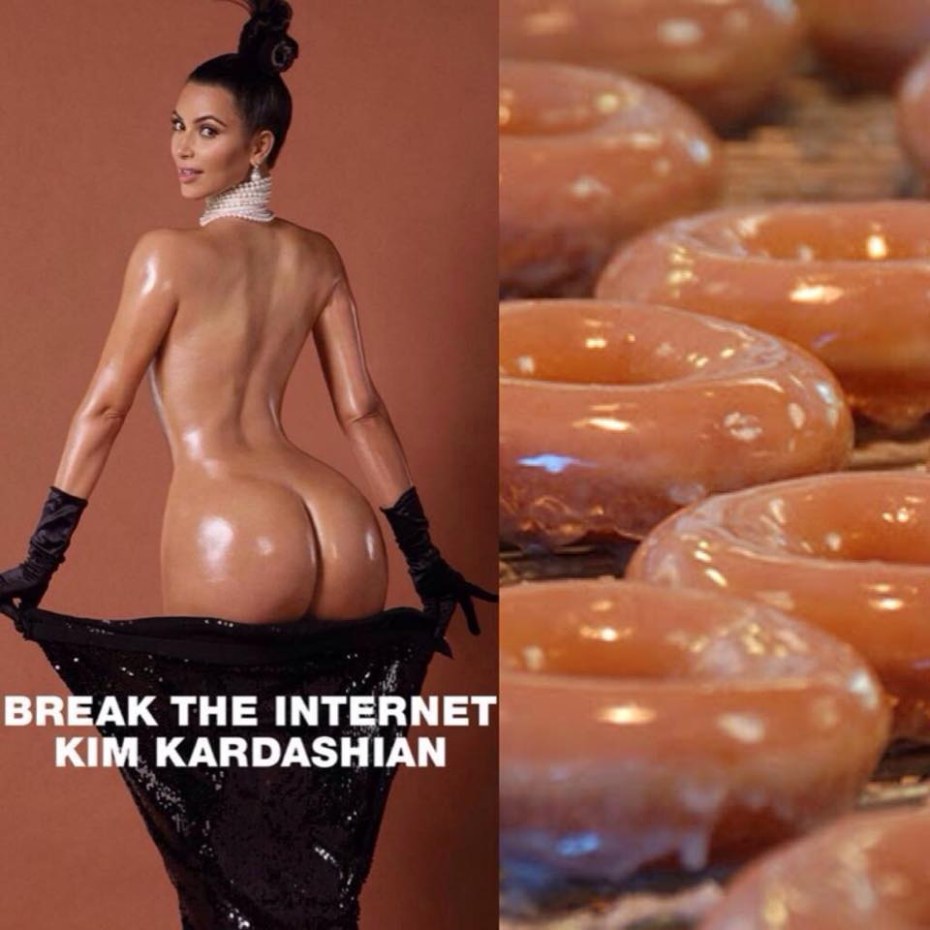 Ким Кардашян (Kim Kardashian) голая