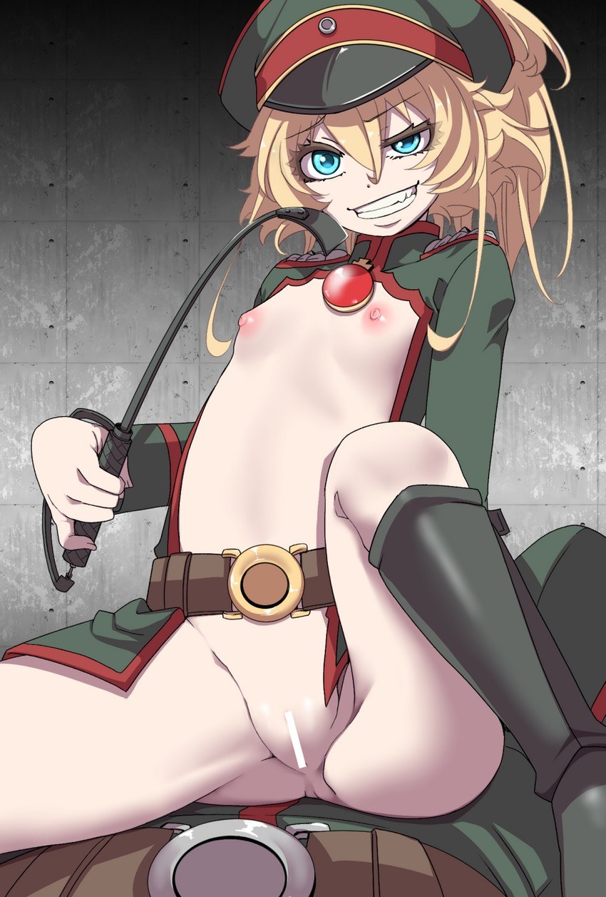 Youjo Senki Таня хентай футджоб