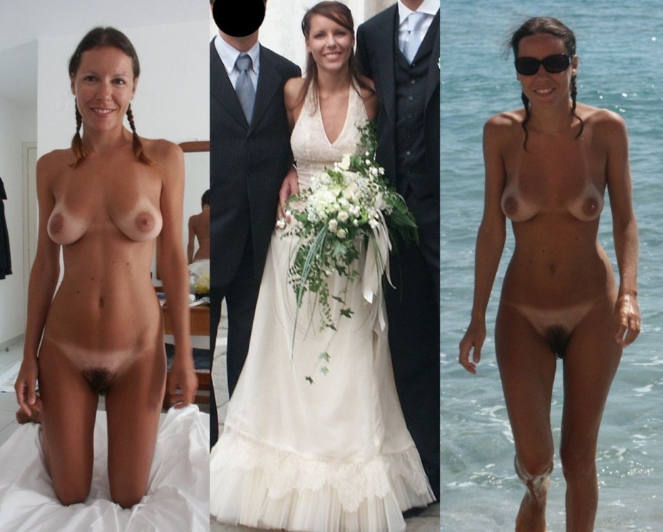 Невесты одетые и раздетые sex