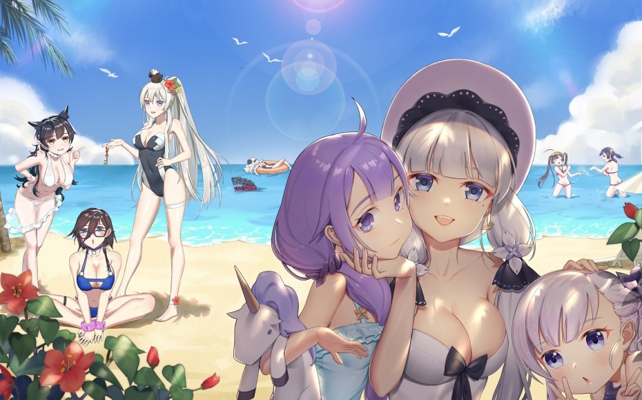 Atago Azur Lane в полный рост