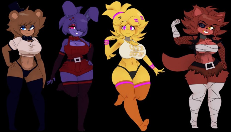 Foxy is looking Foxy