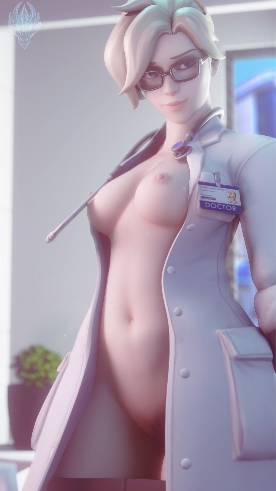Овервотч большие сиськи 3d