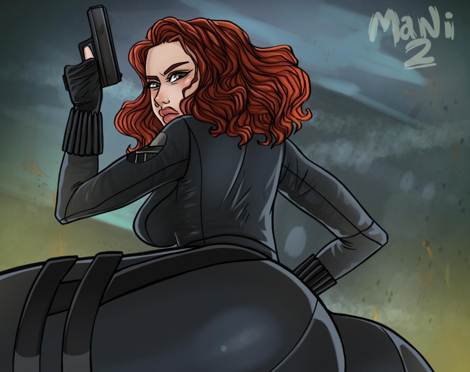 Marvel чёрная вдова r34
