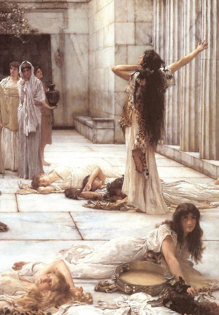 Джон Уильям годвард, "Dolce far niente" 1904