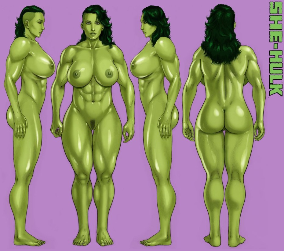 Дженнифер Уолтерс женщина Халк nude