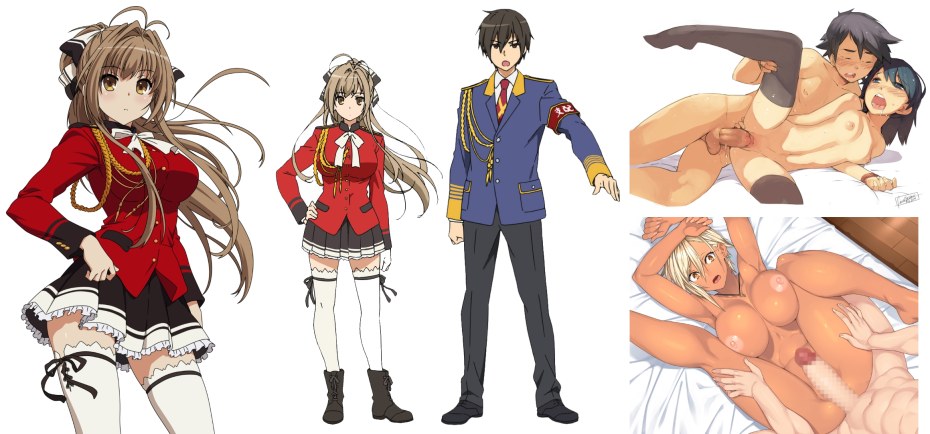 Amagi Brilliant Park хентай Манга