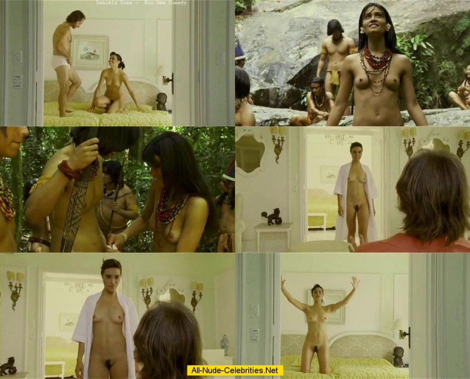 Naked Daniela dams in Rio sex comedy ANCENSORED