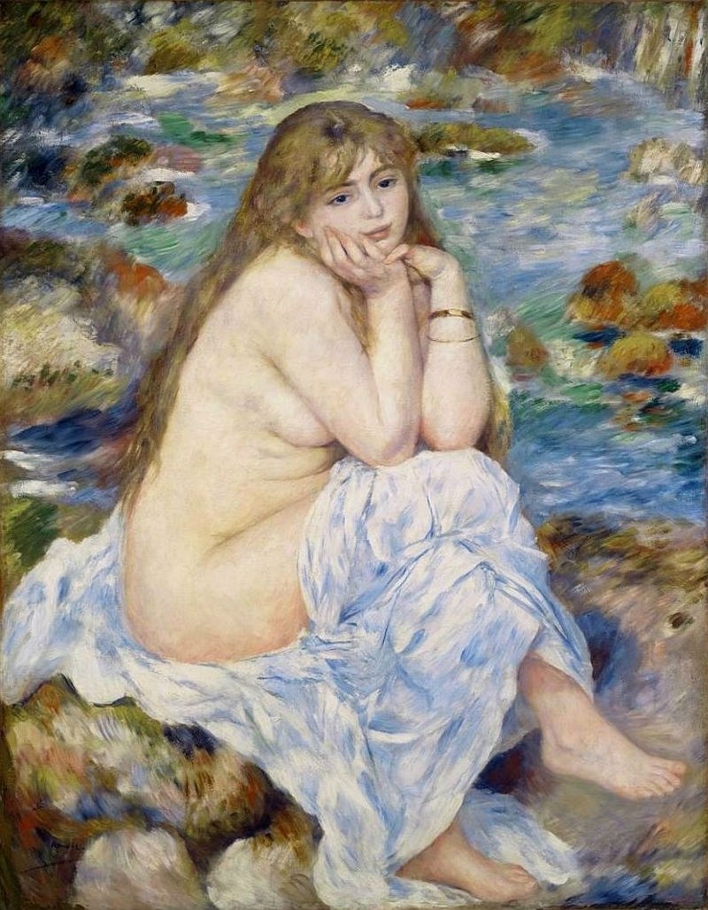 Август Реноир купальщицы
