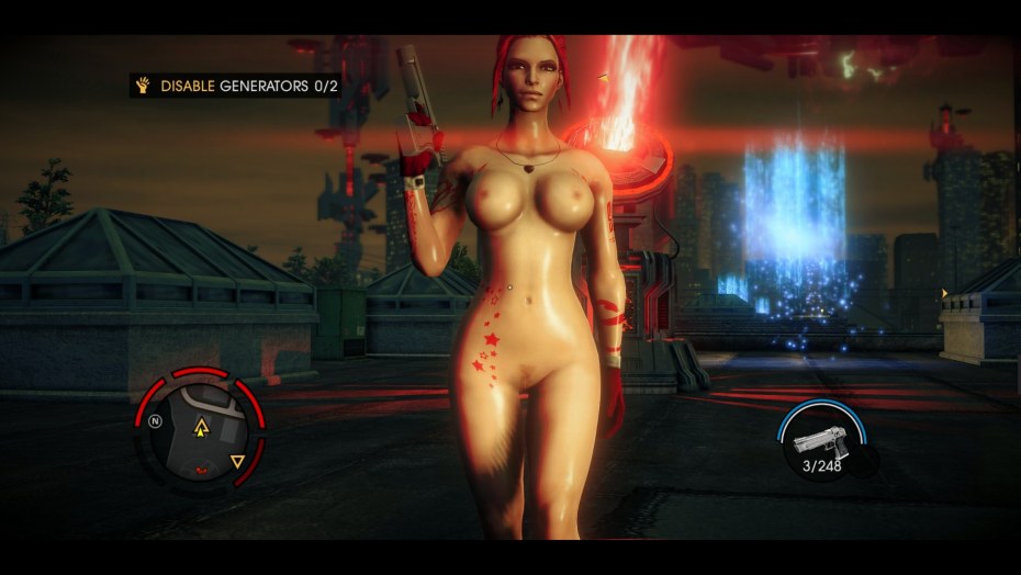 Saints Row 4 голые стриптизерши