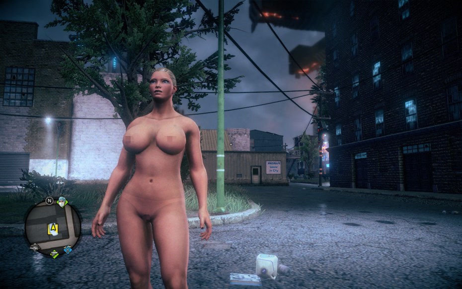 Saints Row the third голые сиськи