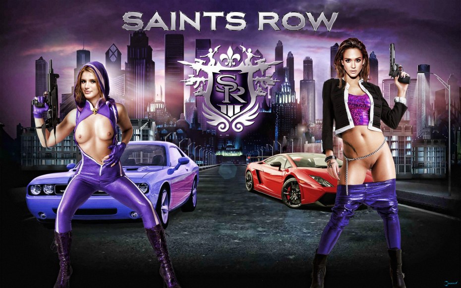Эротический косплей Saints Row 3